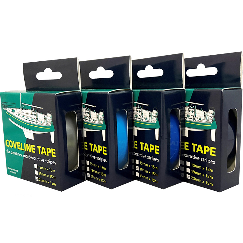 thumbnail interactive-video image 1 of PSP Coveline Boat Decorative Stripe Tape - White - 15mm X 15m (CL15WH) - Made In Germany 1 of 5